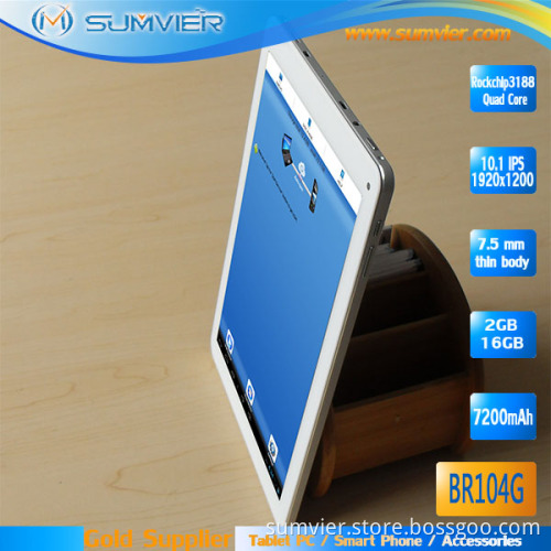 10.1inch IPS 1920*1200 Rockchip 3188 Quad Core Google Android 4.2.2 Tablet (BR104G)